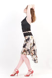 the signature skirt in ink rose