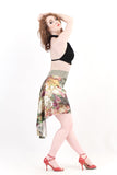 the signature skirt in glossy garden