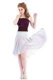 shell ombre circle skirt