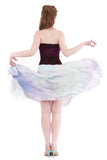shell ombre circle skirt