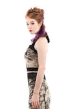 fractal forest halter bandeau