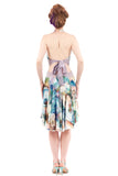 the signature skirt in digital iris