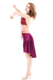 the signature skirt in power rose
