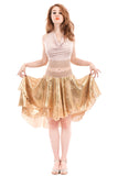 gold leaf layer skirt