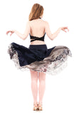beetle wing silk skirt