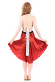 the signature skirt in cherry cordial