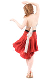 the signature skirt in cherry cordial