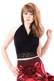 jet short signature halter