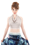tooled ivory signature halter