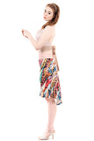 rainbow menagerie short skirt