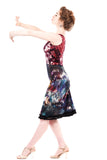 nightfeather & tangled violet dress