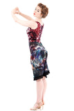 nightfeather & tangled violet dress