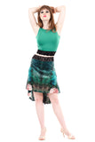 the signature skirt in underwater peony