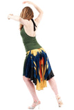 the signature skirt in night parrot
