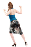 inkwater draped skirt