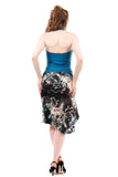 inkwater draped skirt