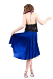 the signature skirt in bolt blue