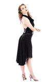 the signature skirt in raven ruffle