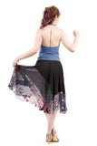 grey butterfly skirt
