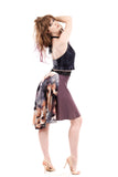 the signature skirt in dreamclouds and amethyst