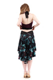 the signature skirt in mazarine blooms