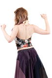 neoprene photofloral halter