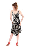 bloom silhouette dress - Poema Tango Clothes: handmade luxury clothing for Argentine tango