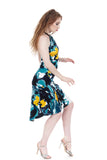blue dreams dress - Poema Tango Clothes: handmade luxury clothing for Argentine tango