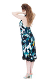 blue dreams fluted skirt - Poema Tango Clothes: handmade luxury clothing for Argentine tango