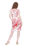cherry blossoms pencil dress - Poema Tango Clothes: handmade luxury clothing for Argentine tango