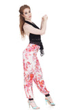 cherry blossoms tango trousers - Poema Tango Clothes: handmade luxury clothing for Argentine tango