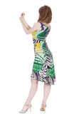 color geometry dress - Poema Tango Clothes: handmade luxury clothing for Argentine tango