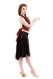 copper sequin skirt - Poema Tango Clothes: handmade luxury clothing for Argentine tango