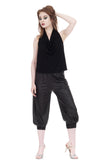 cracked letherette tango pants - Poema Tango Clothes: handmade luxury clothing for Argentine tango