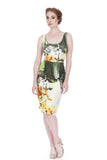 daffodil ink tank dress - Poema Tango Clothes: handmade luxury clothing for Argentine tango