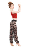 daisy lace tango trousers - Poema Tango Clothes: handmade luxury clothing for Argentine tango