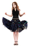 digital dream circle skirt - Poema Tango Clothes: handmade luxury clothing for Argentine tango