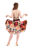 fire roses skirt - Poema Tango Clothes: handmade luxury clothing for Argentine tango