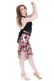 flushed roses draped & ruched skirt - Poema Tango Clothes: handmade luxury clothing for Argentine tango