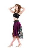 flying colors skirt - Poema Tango Clothes: handmade luxury clothing for Argentine tango