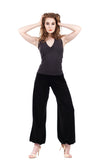 french terry tango trousers - Poema Tango Clothes: handmade luxury clothing for Argentine tango