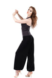 french terry tango trousers - Poema Tango Clothes: handmade luxury clothing for Argentine tango