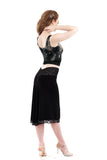 glitter hem skirt - Poema Tango Clothes: handmade luxury clothing for Argentine tango