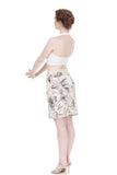 hasty sketch pencil skirt - Poema Tango Clothes: handmade luxury clothing for Argentine tango