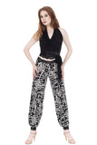 ink graphic tango trousers - Poema Tango Clothes: handmade luxury clothing for Argentine tango