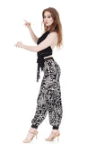 ink graphic tango trousers - Poema Tango Clothes: handmade luxury clothing for Argentine tango