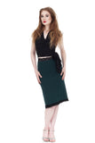 juniper ruched skirt - Poema Tango Clothes: handmade luxury clothing for Argentine tango
