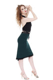 juniper ruched skirt - Poema Tango Clothes: handmade luxury clothing for Argentine tango