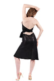 night spangle fluted skirt - Poema Tango Clothes: handmade luxury clothing for Argentine tango