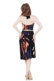 phoenix flare draped & ruched skirt - Poema Tango Clothes: handmade luxury clothing for Argentine tango